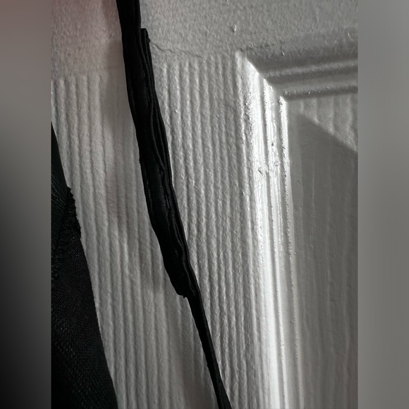 Vintage Chévere Faux-leather mini baby doll dress - Picture 6 of 6